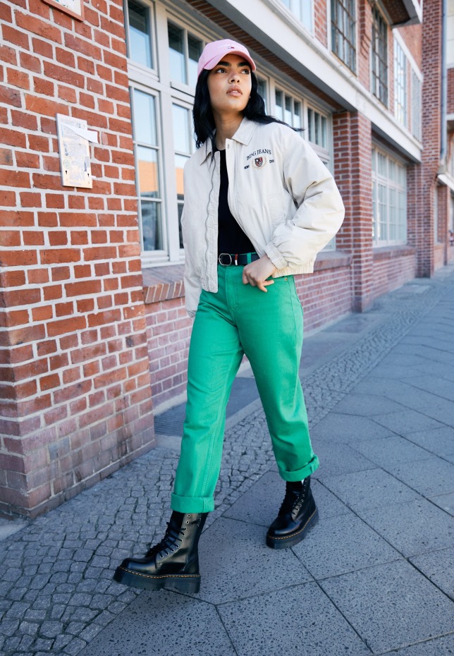 μποτάκια Dr Martens Greece Black Jadon Hi Platform Ankle Boots