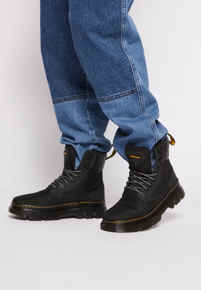 Dr Martens Greece Tarik Extra Tough 50/50 Unisex μποτάκια με κορδόνια μαύρα