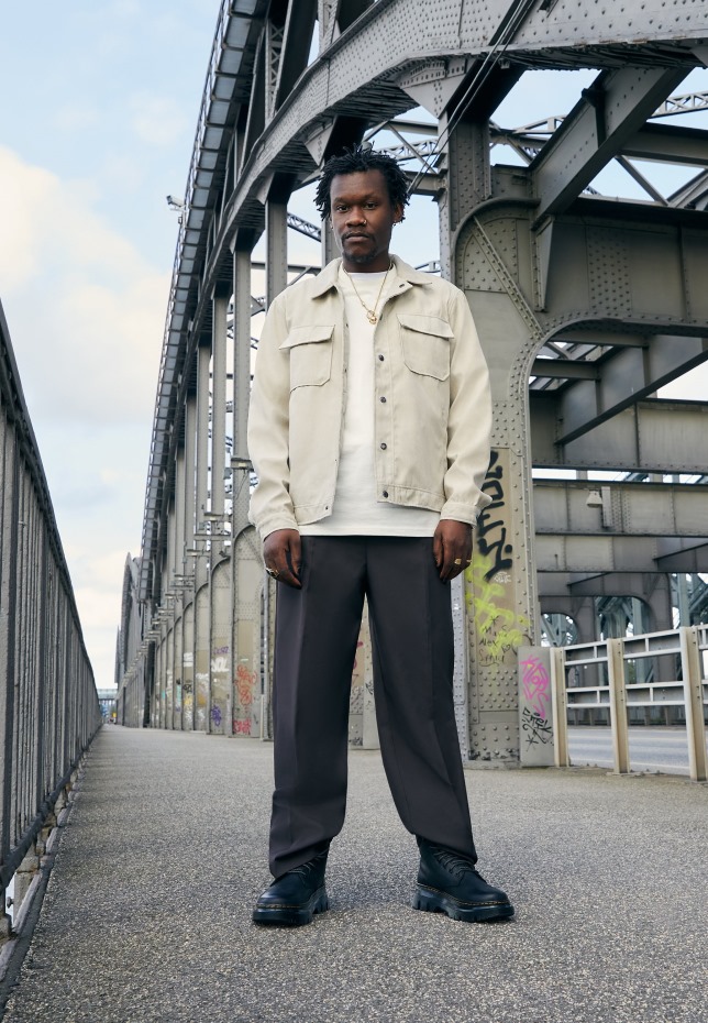 Dr Martens Greece Tarik Wyoming Unisex μποτάκια με κορδόνια μαύρα