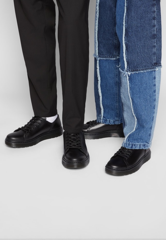 Dr Martens Greece Black Dante Casual Lace Ups