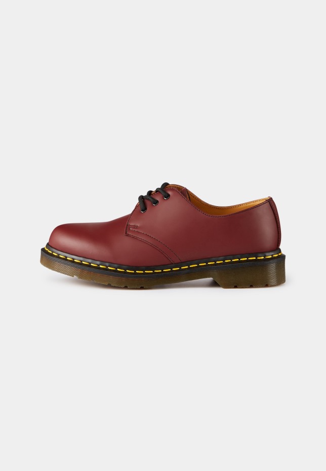 Dr Martens Greece 1461 3 μάτια παπούτσι Casual Lace Ups Cherry Red