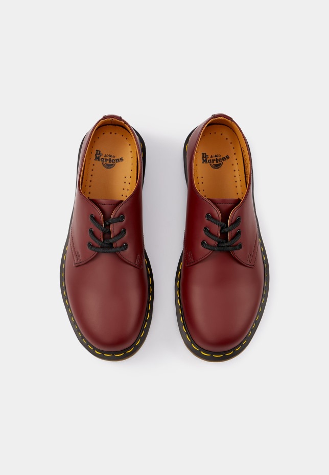 Dr Martens Greece 1461 3 μάτια παπούτσι Casual Lace Ups Cherry Red