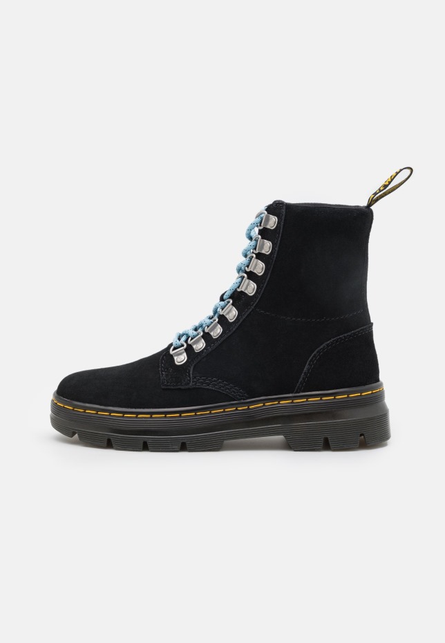 μαύρες χτένες Dr Martens Greece Unisex μποτάκια με κορδόνια