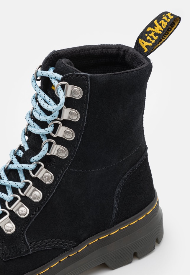 μαύρες χτένες Dr Martens Greece Unisex μποτάκια με κορδόνια