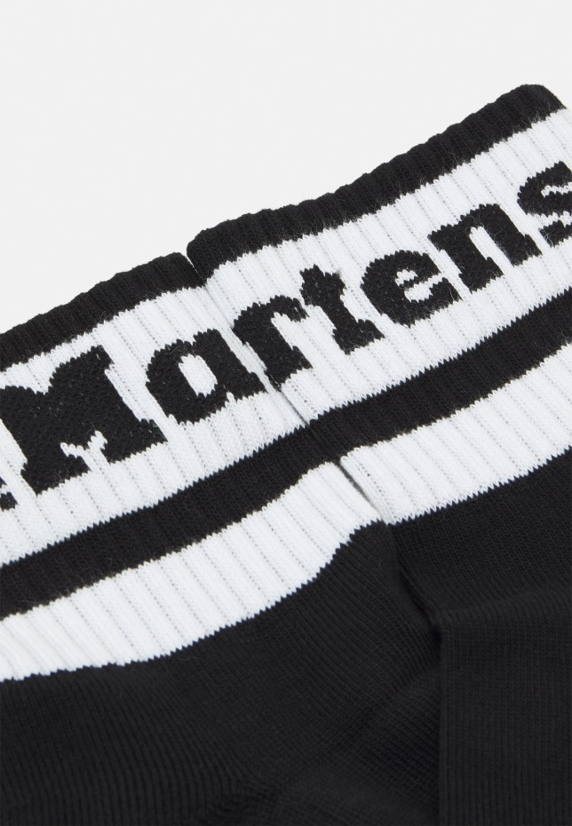 κοντές αθλητικές Unisex κάλτσες 3 συσκευασιών Dr Martens Greece μαύρες