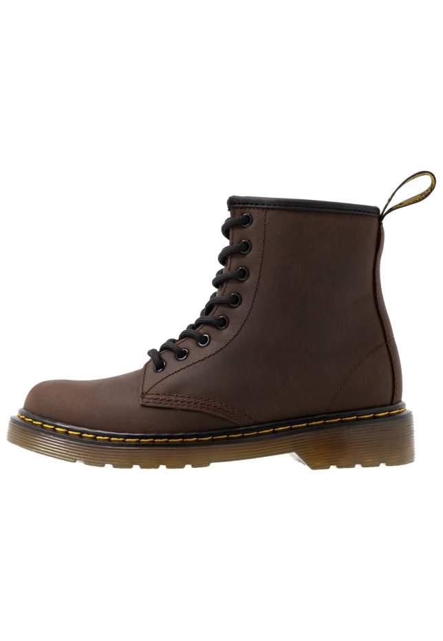 1460 Serena J Republic Wp μποτάκια με κορδόνια μπότες Dr.martens σκούρο καφέ