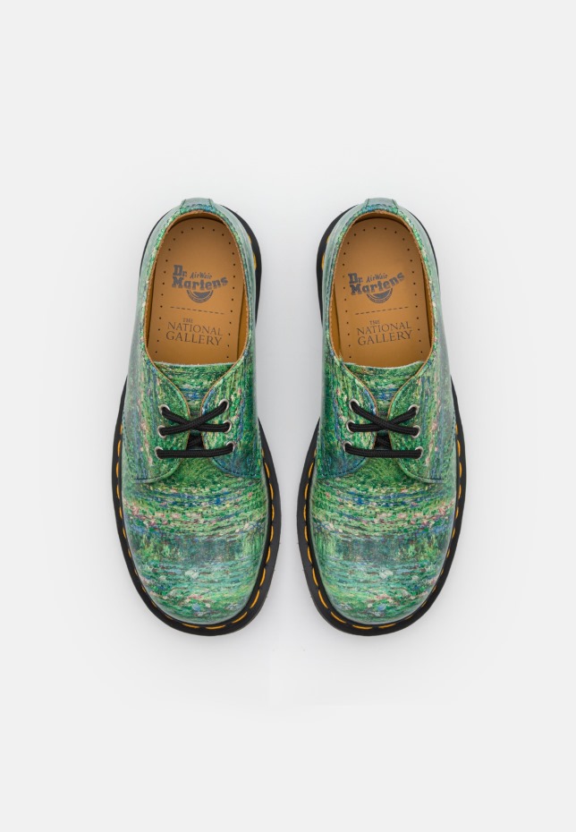 πολύχρωμα Dr Martens Greece 1461 Pond Unisex Casual Lace Ups