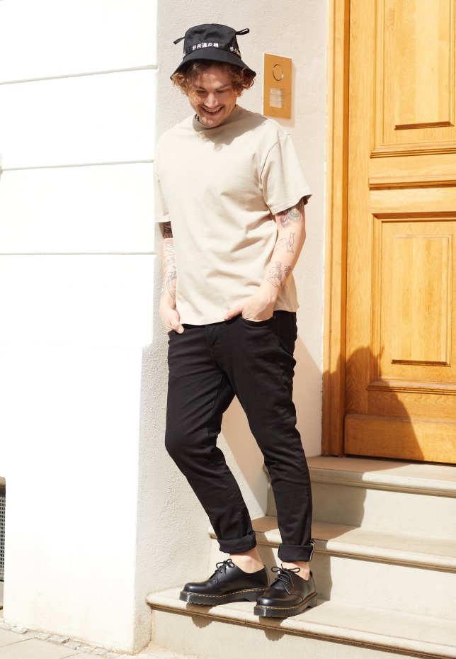 Dr Martens Greece 1461 Bex Unisex Casual Lace Ups μαύρο λείο