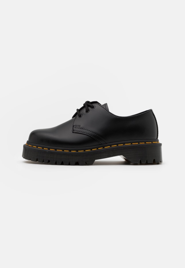 Dr Martens Greece 1461 Bex Unisex Casual Lace Ups μαύρο λείο