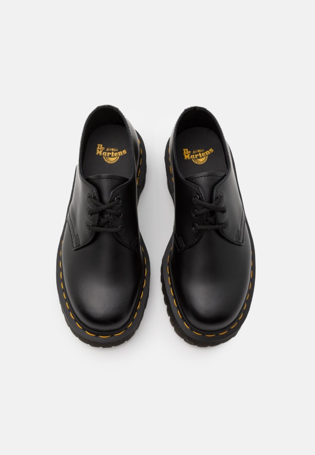 Dr Martens Greece 1461 Bex Unisex Casual Lace Ups μαύρο λείο