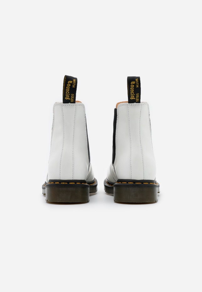 Dr Martens Greece λευκά λεία 2976 Ys κλασικά μποτάκια