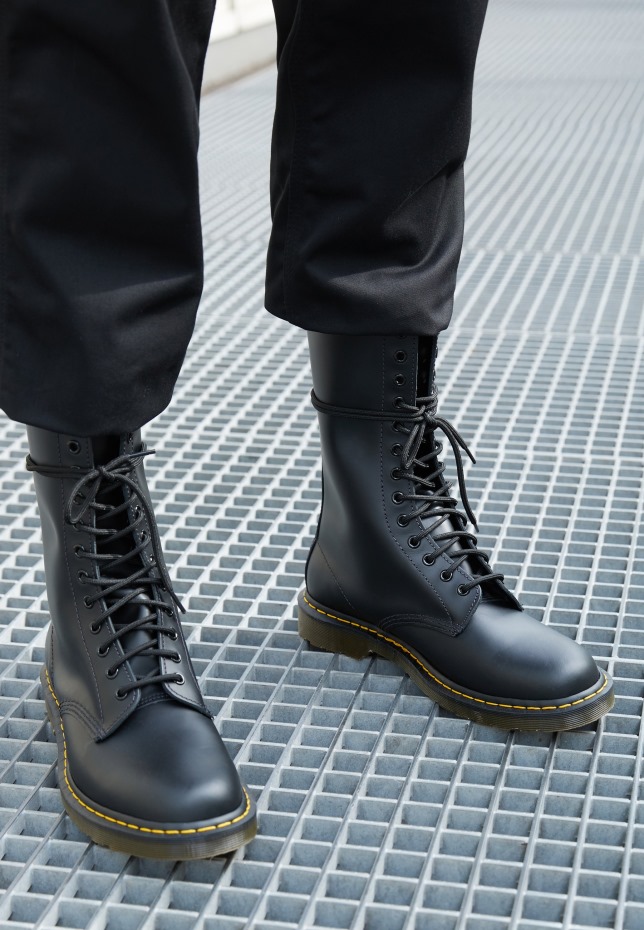 μπότες Dr.martens 1914 μπότες με κορδόνια μαύρα λεία