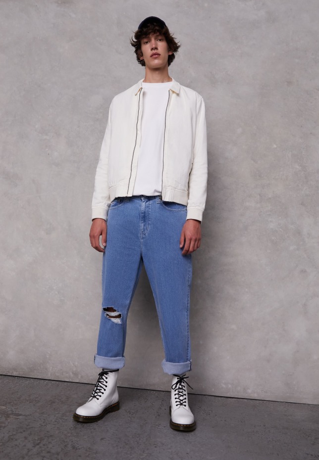 Dr Martens Greece 1460 8 μποτάκια με κορδόνια λευκά