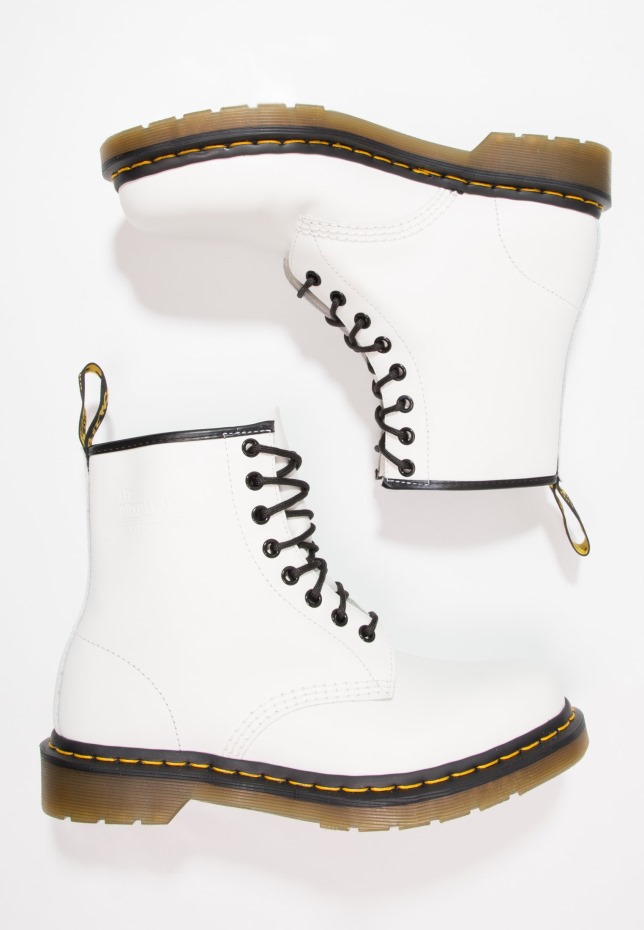 Dr Martens Greece 1460 8 μποτάκια με κορδόνια λευκά