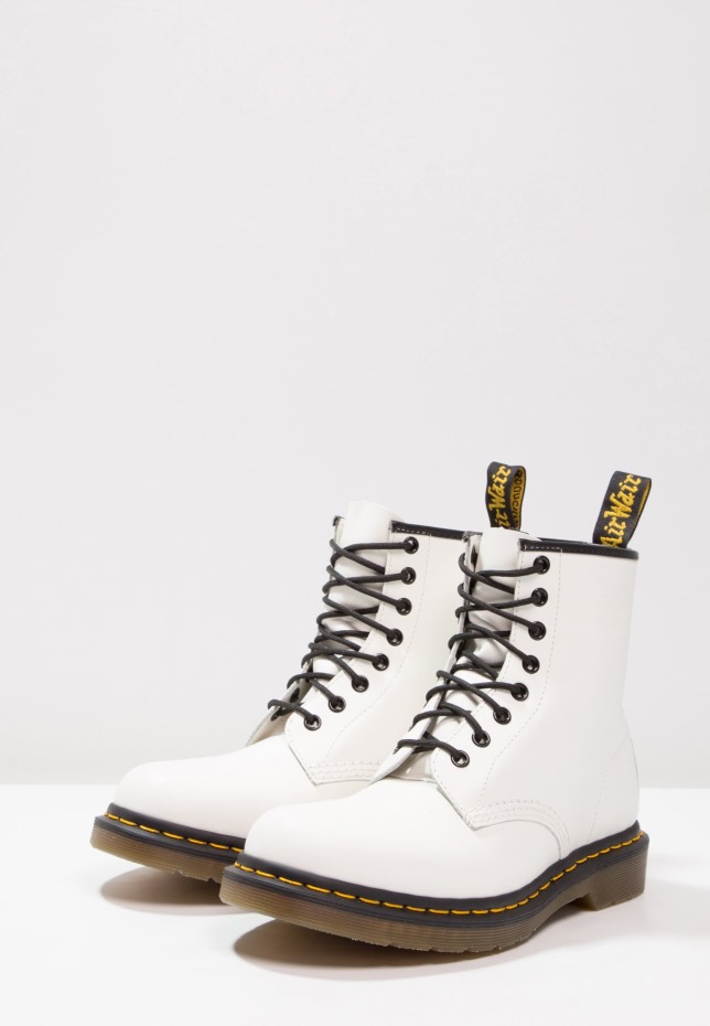 Dr Martens Greece 1460 8 μποτάκια με κορδόνια λευκά