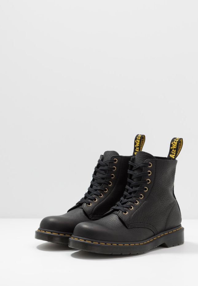 1460 Pascal Lace Up Ankle Boots Dr Martens Greece Black Ambassador