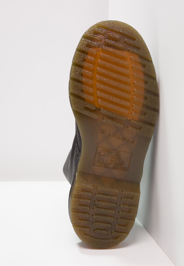 1490 10 Eye Virginia Lace Up Ankle Boots Black Dr Martens Greece