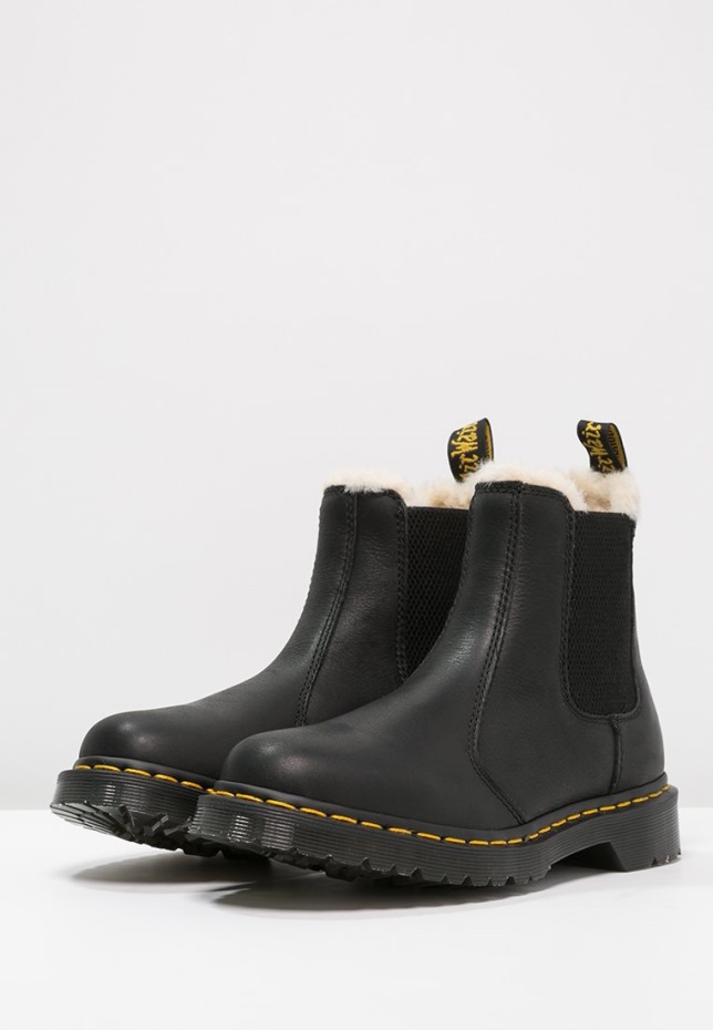 Dr Martens Greece 2976 Leonore κλασικά μποτάκια μαύρα