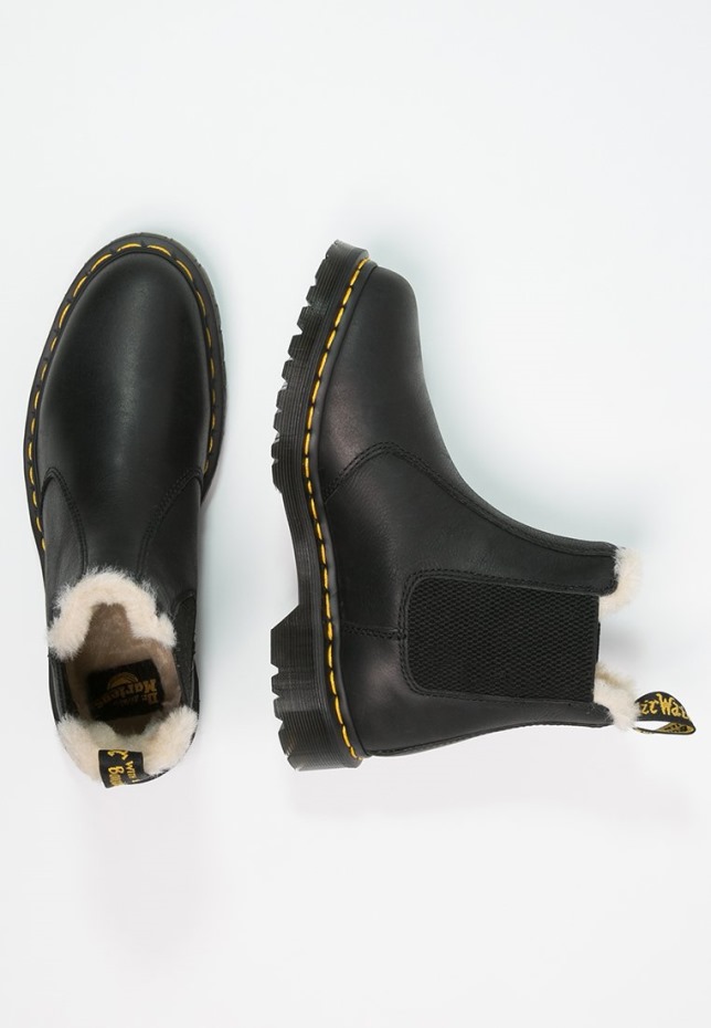 Dr Martens Greece 2976 Leonore κλασικά μποτάκια μαύρα