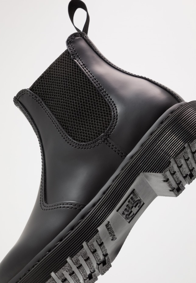 2976 μονό Chelsea κλασικά μποτάκια Dr Martens Greece μαύρα λεία