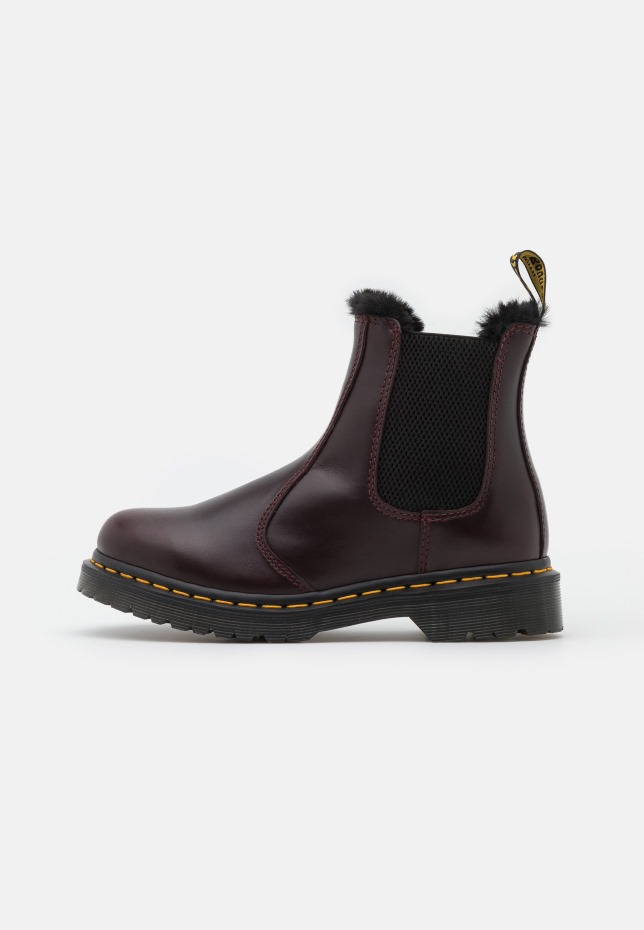 Oxblood Dr Martens Greece 2976 Leonore κλασικά μποτάκια