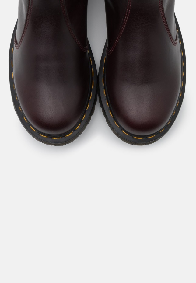 Oxblood Dr Martens Greece 2976 Leonore κλασικά μποτάκια